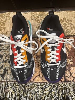 Nike Multicolor Trainers - Black, Red, Orange, Purple, White